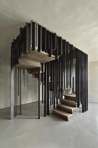Illustration for article titled This Staircase Disappears When Viewed From The Perfect Angle